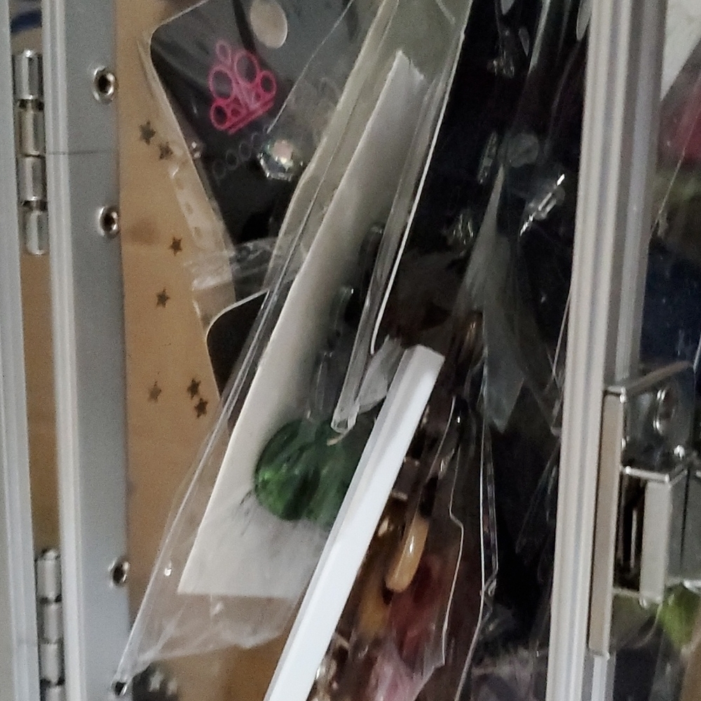 Box of earrings